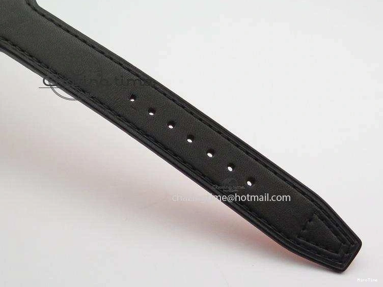 MIROTIME 0306 GoodFit Big Pilot Real PR IW500912 ZF Best Edition Black Dial On Black Leather Strap A 7287